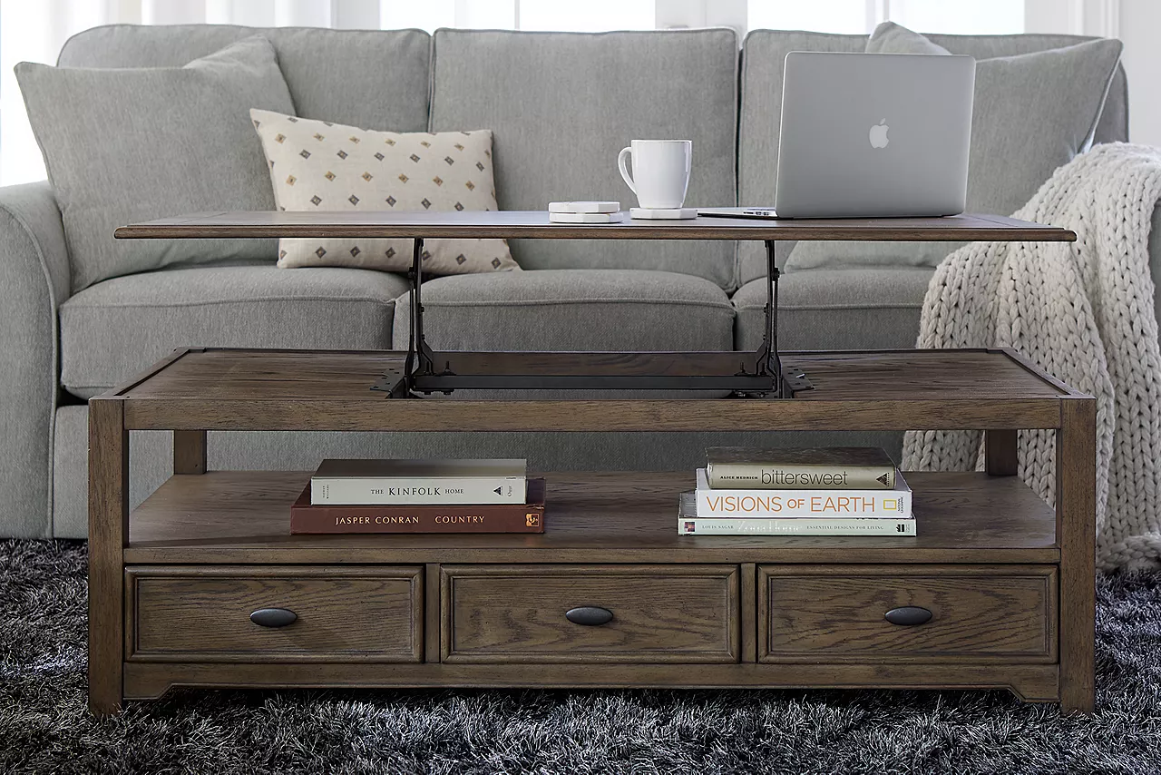 Image of lift-top coffee table
